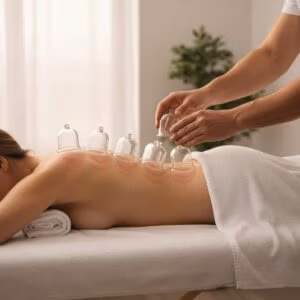 vakuumterapi ryg kvinde kun haender ses min